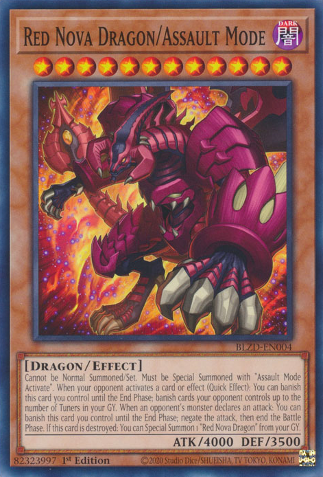 Red Nova Dragon/Assault Mode - Yugipedia