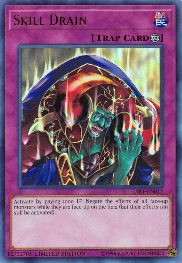 YU-GI-OH SKILL DRAIN 1ST EDITION DCR-049
