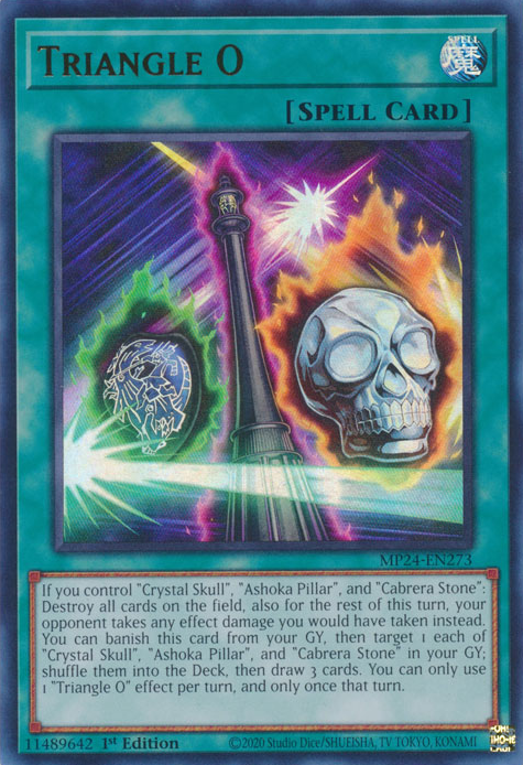 yugioh triangle o deck Yugioh! Triangle O - MP24-EN273 - Ultra Rare - 1st Edition Near Mint, English