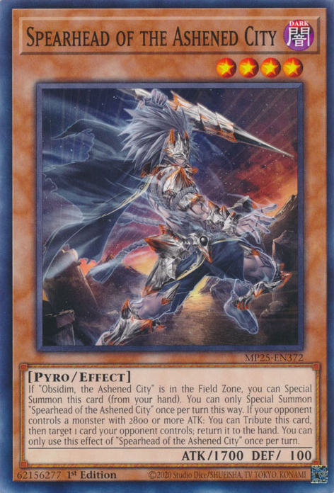 Spearhead of the Ashened City - Yugipedia
