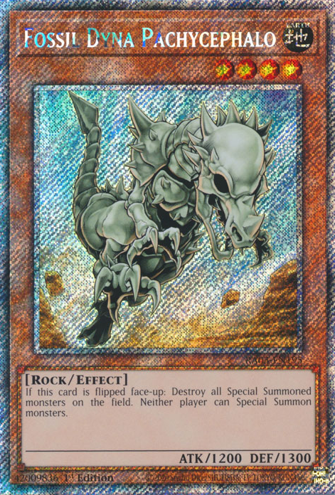 Fossil Dyna Pachycephalo - Yugipedia