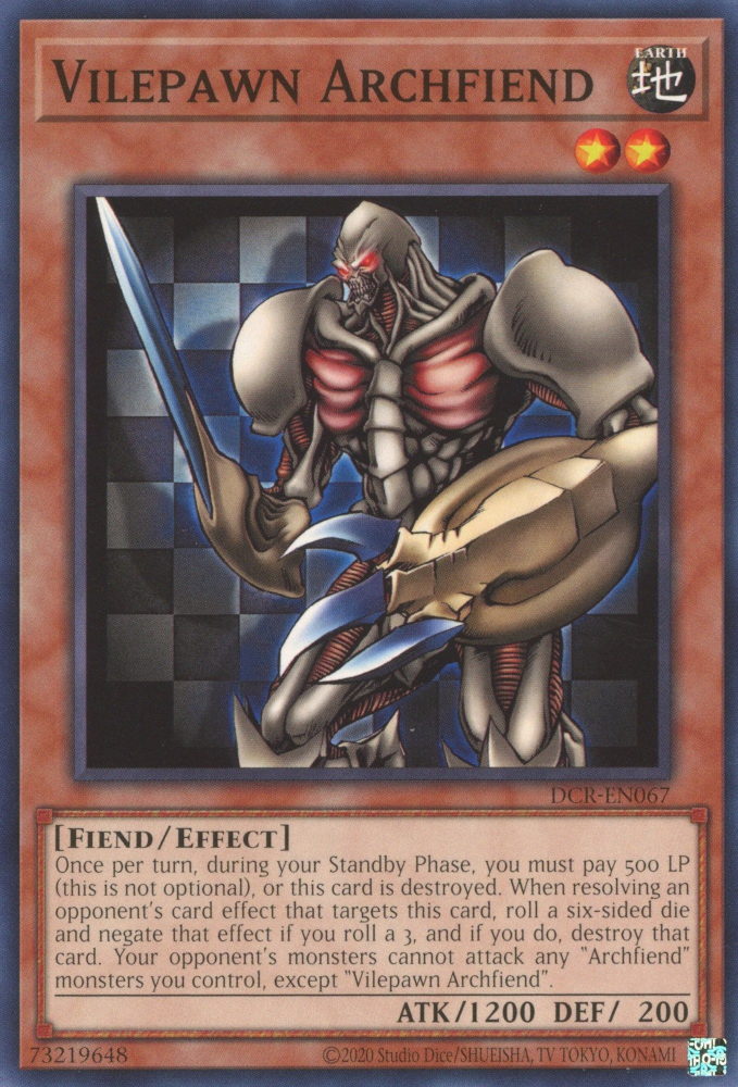 Vilepawn Archfiend - Yugipedia