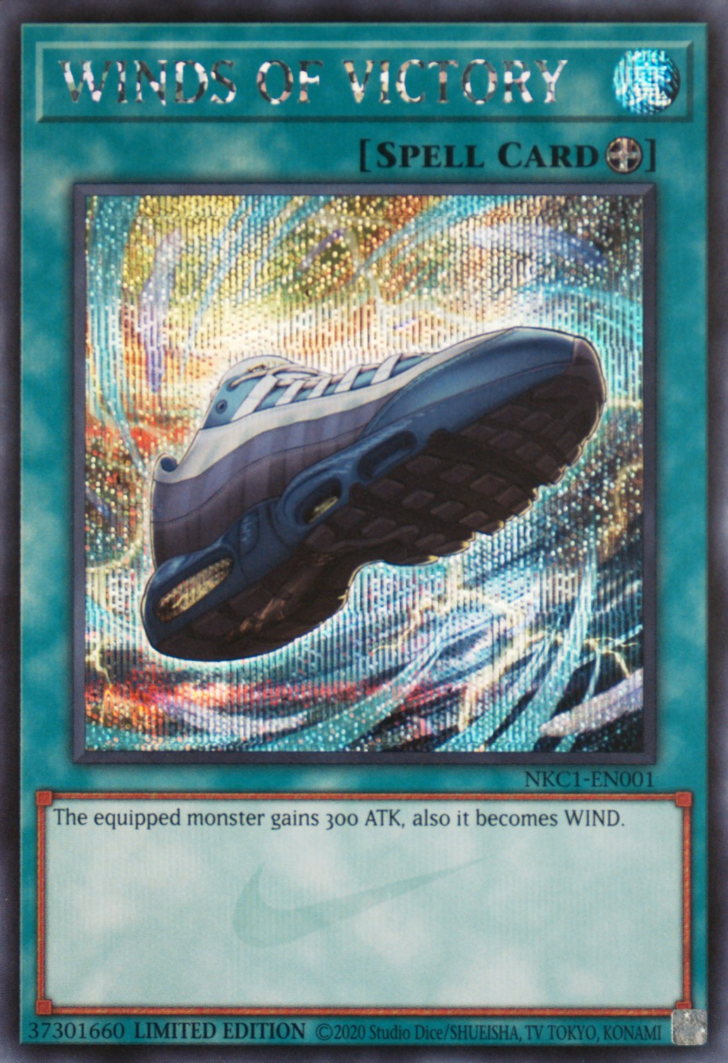 【WINDS OF VICTORY】NKC1-EN001 カード/遊戯王 ナイキ WINDS OF VICTORY - Yugipedia