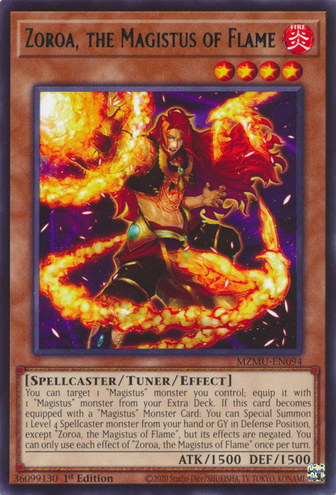 Zoroa, the Magistus of Flame - Yugipedia