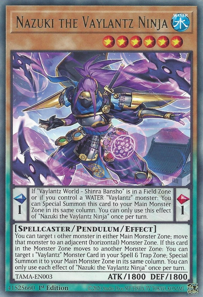Nazuki the Vaylantz Ninja - Yugipedia