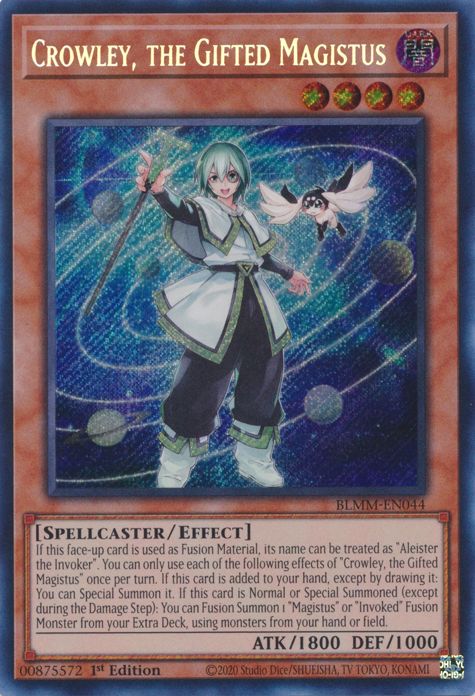 Crowley, the Gifted Magistus - Yugipedia Crowley, the Gifted Magistus - Yugipedia