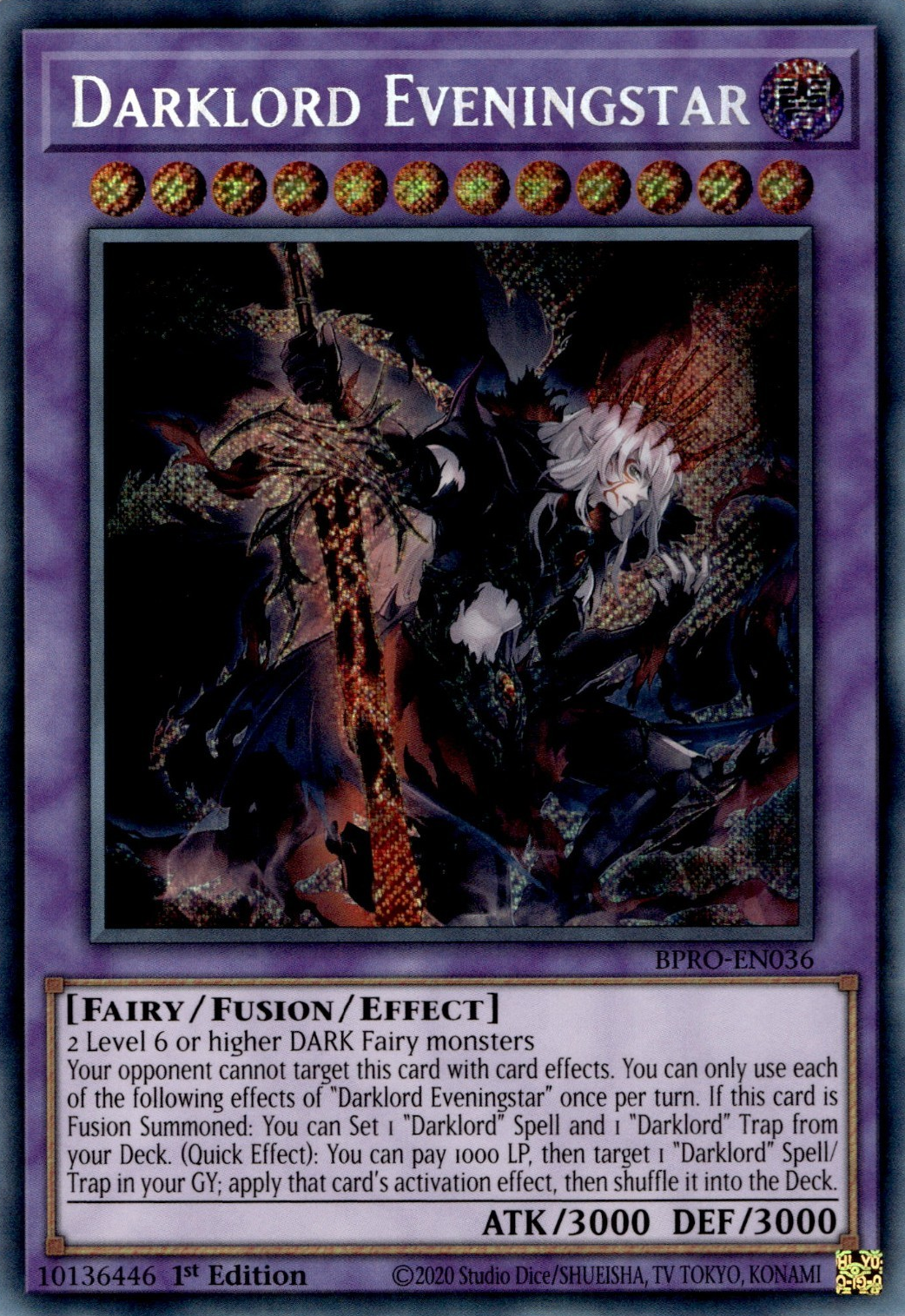 Darklord Eveningstar - Yugipedia Darklord Eveningstar - Yugipedia