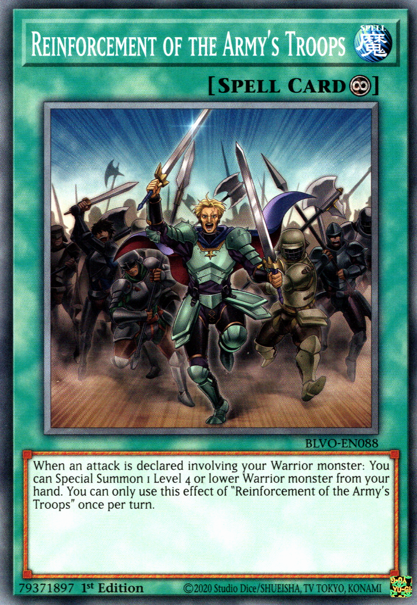 Yugioh lot of 3 reinforcement of the army wira-fr052-common vf/ 