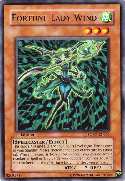 Fortune Lady Earth SOVR-EN012 Yu-gi-oh Mixed Ed Rare * Mint 