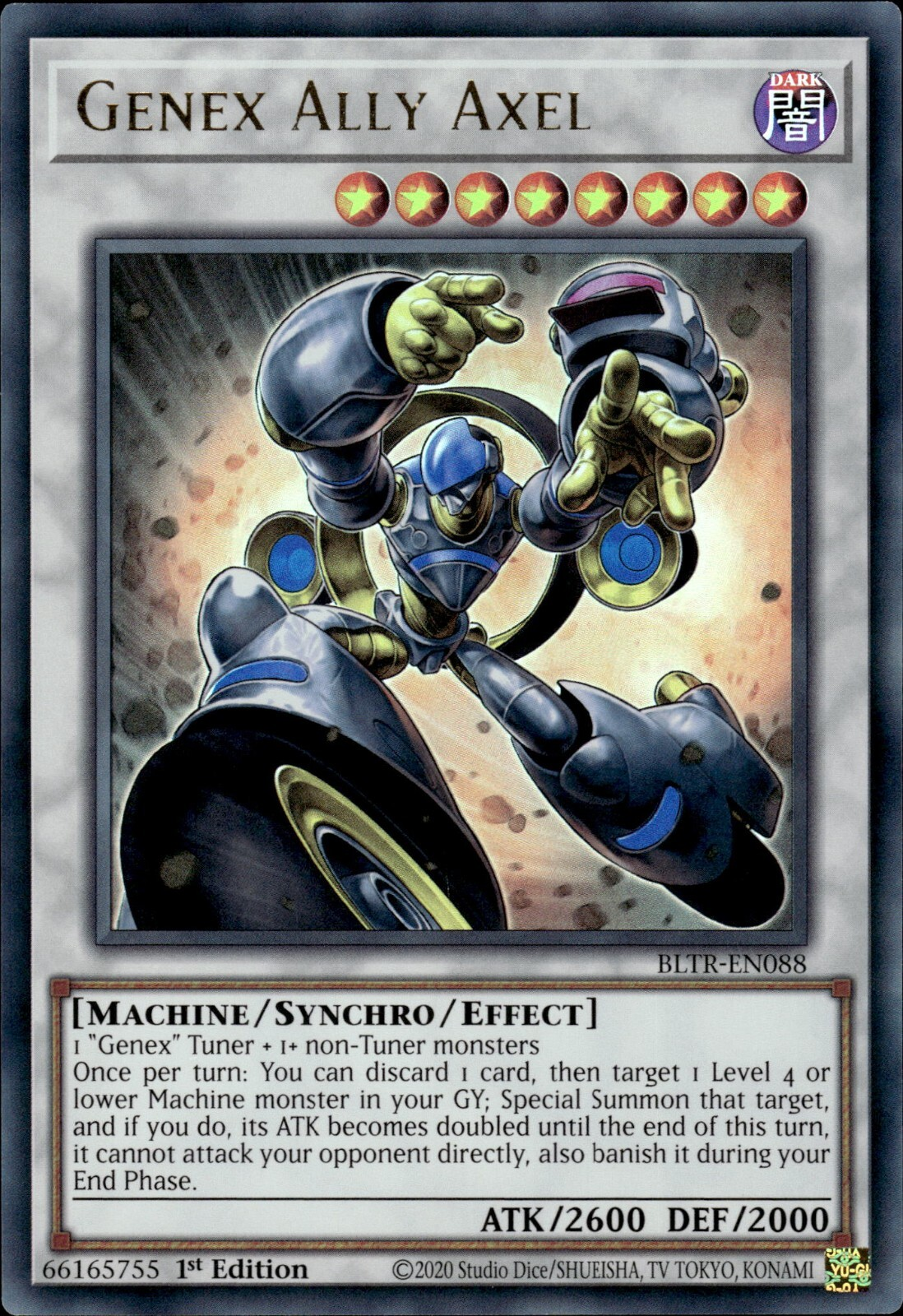 遊戯王OCG デュエルモンスターズ Gene Genex Ally Axel - Yugipedia