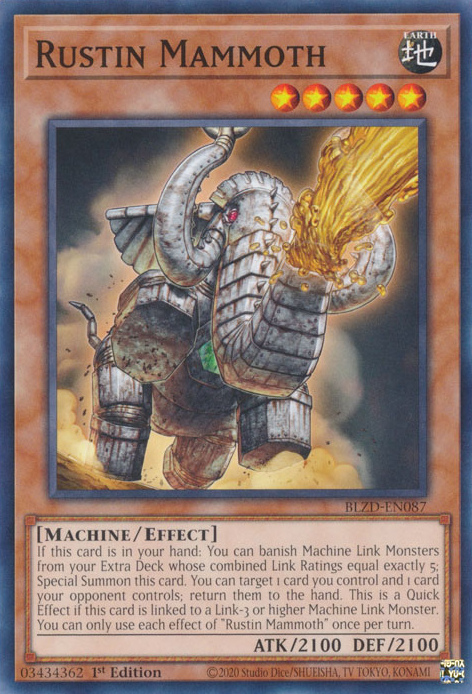 Rustin Mammoth - Yugipedia