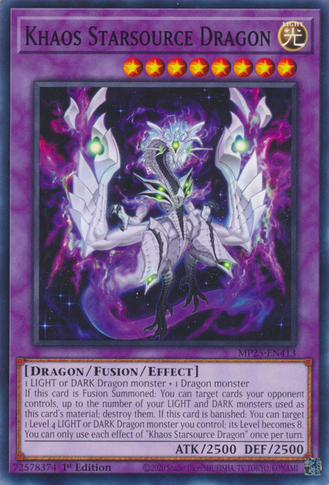 Khaos Starsource Dragon - Yugipedia