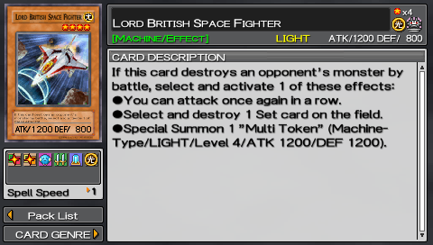 Lord British Space Fighter (Tag Force 5) - Yugipedia - Yu-Gi-Oh! wiki