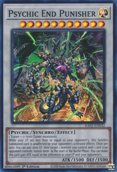 Psychic End Punisher - Yugipedia