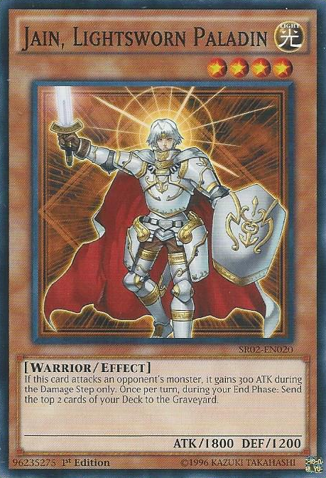 Jain, Lightsworn Paladin - Yugipedia