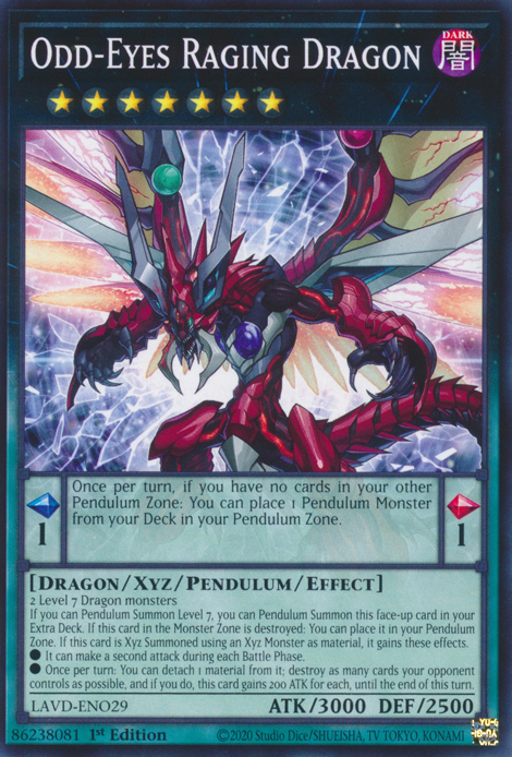 Odd-Eyes Raging Dragon - Yugipedia