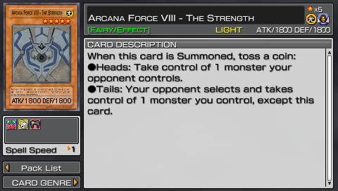 Arcana Force VIII - The Strength (Tag Force 4) - Yugipedia