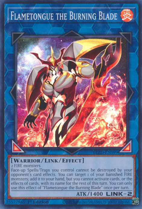 Flametongue the Burning Blade - Yugipedia