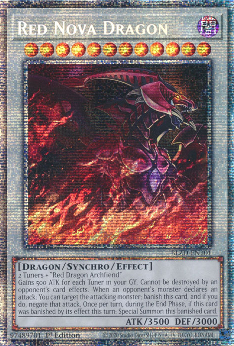 yugioh card red nova dragon Red Supernova Dragon [GFTP-EN045] Ultra Rare main image 0