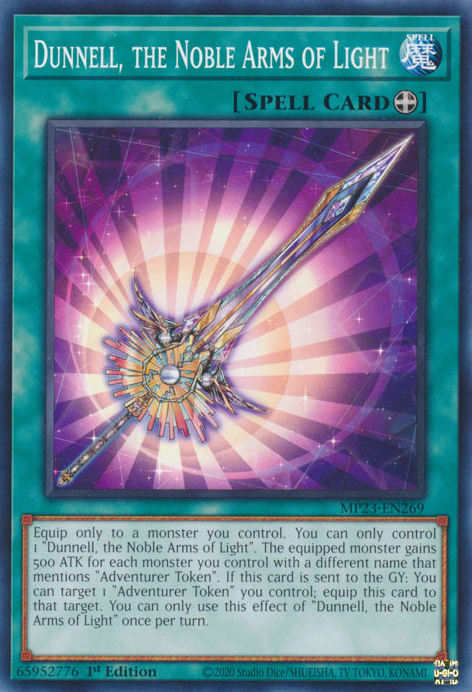 Dunnell, the Noble Arms of Light - Yugipedia - Yu-Gi-Oh! wiki