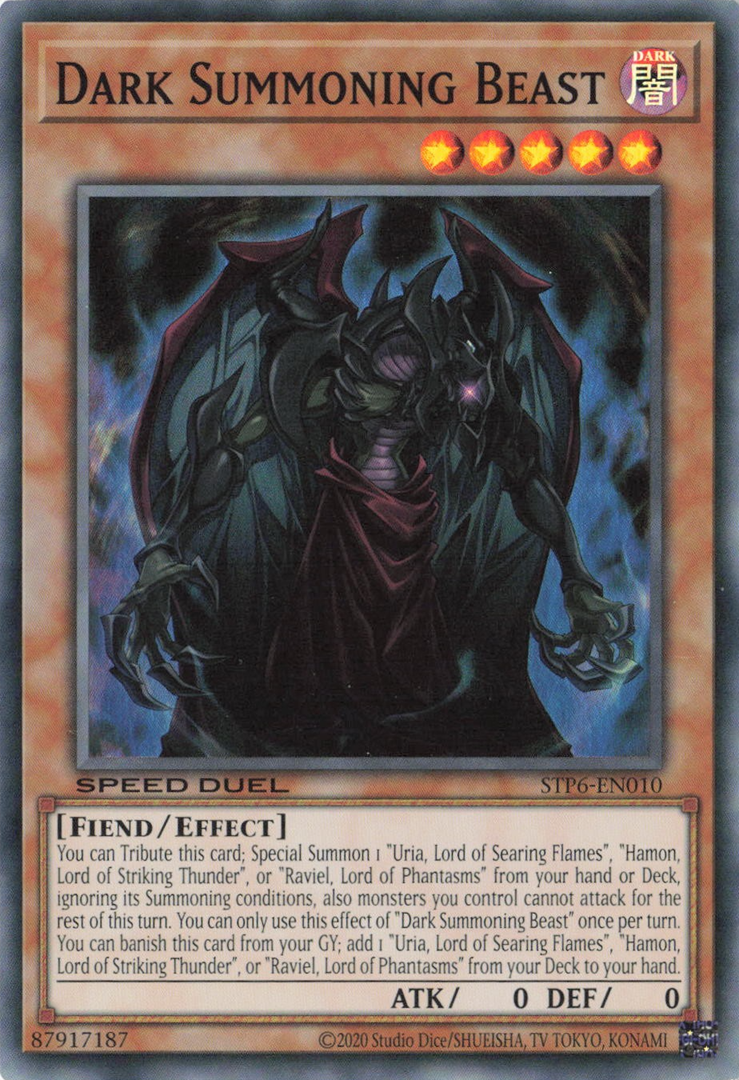 Dark Summoning Beast - Yugipedia
