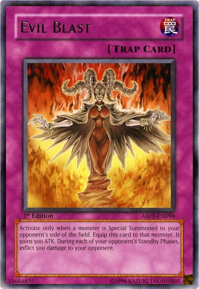 yugioh evil cards Evil Blast