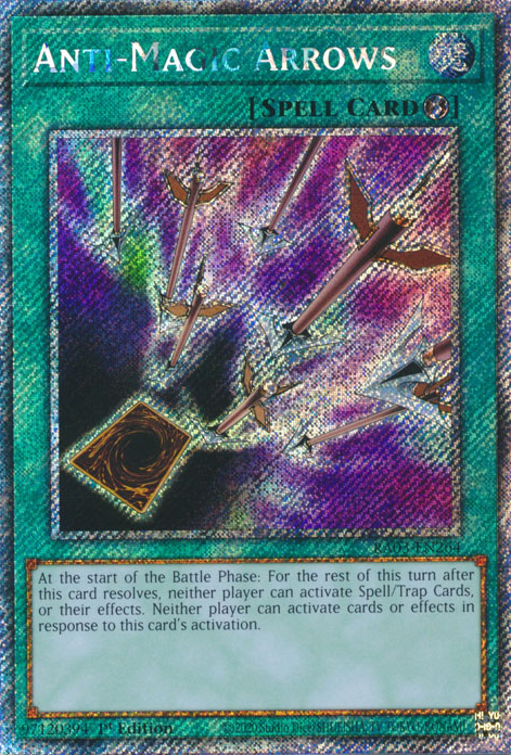 anti spell cards yugioh Yu-Gi-Oh! - Anti-Spell Fragrance - SR07-EN039 - Common - 1st Edition Anti-Magic Arrows - Yugipedia