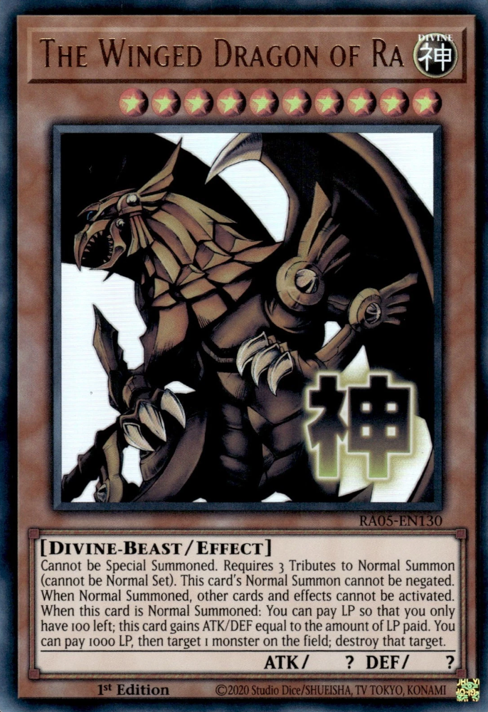 The Winged Dragon of Ra - Yugipedia