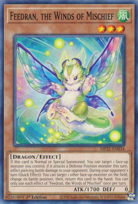 Feedran, the Winds of Mischief - Yugipedia
