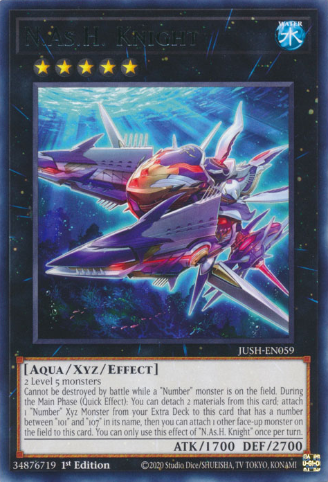 遊戯王 N・As・H Knight CXNAsChKnight アジア N.As.H. Knight - Yugipedia