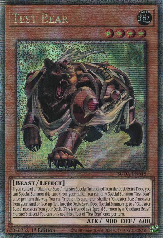 Versuchsbär (Test Bear)