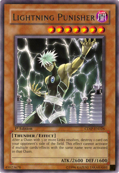 lightning deck yugioh Lightning Punisher