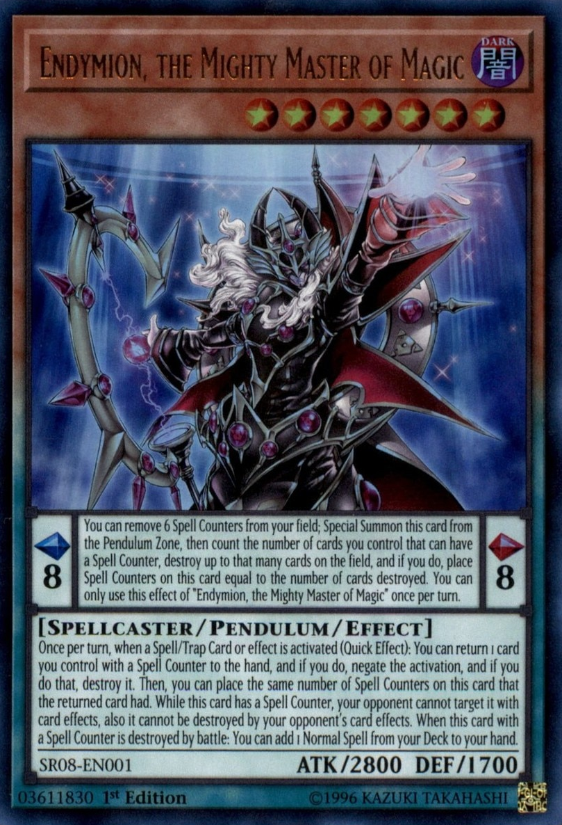 endymion, the mighty master of magic - yugipedia - yu-gi-oh