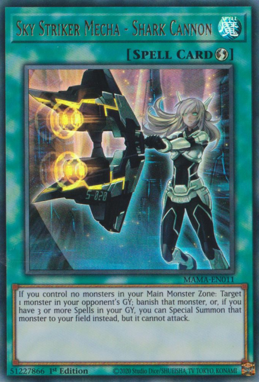 Sky Striker Mecha - Shark Cannon - Yugipedia - Yu-Gi-Oh! wiki