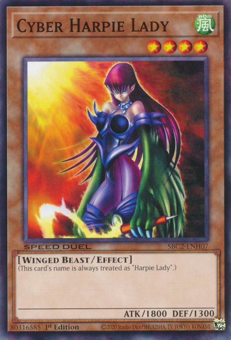 Cyber Harpie Lady - Yugipedia Cyber Harpie Lady - Yugipedia