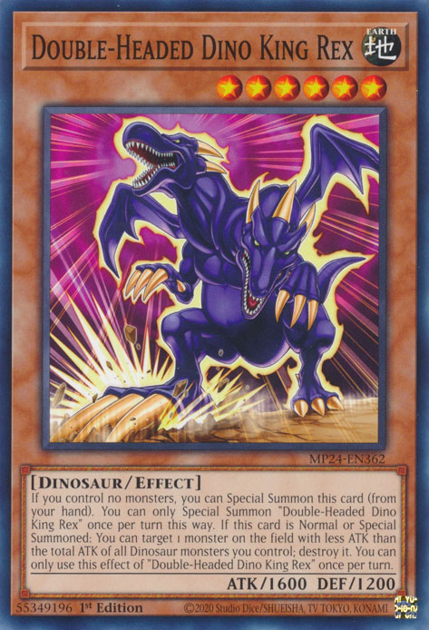 Double-Headed Dino King Rex - Yugipedia
