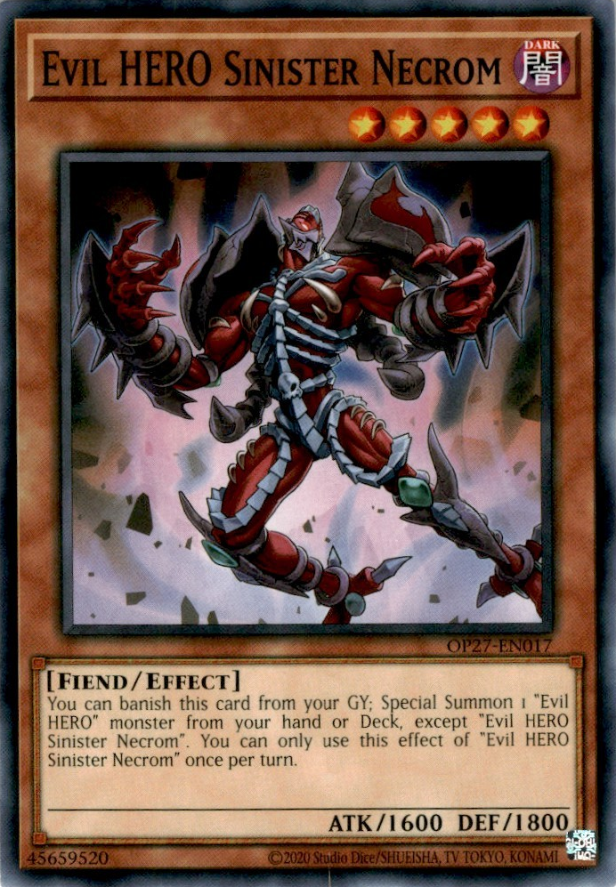 Evil HERO Sinister Necrom - Yugipedia