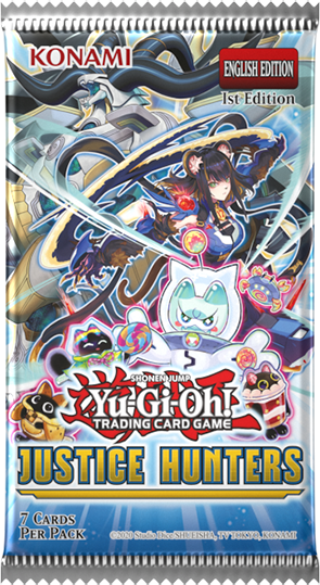 【BOX販売】遊戯王TCG JUSH Justice Hunters【1ボックス：24パック】 Justice Hunters – Yu-Gi-Oh!