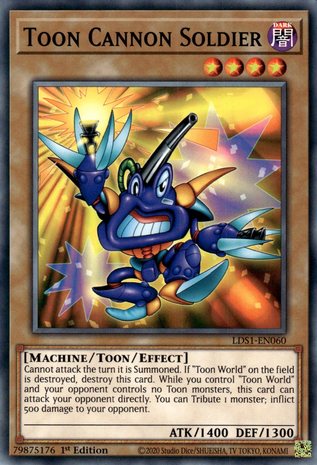 Toon Cannon Soldier - Yugipedia