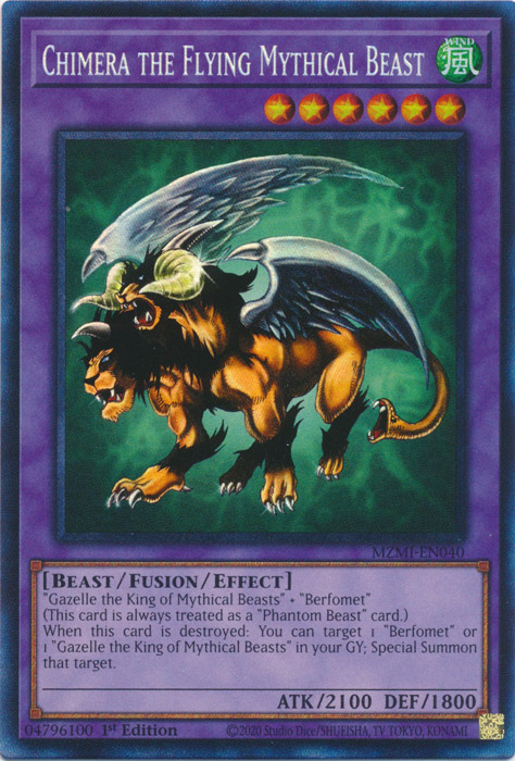 Schimäre das fliegende Sagenungeheuer (Chimera the Flying Mythical Beast)