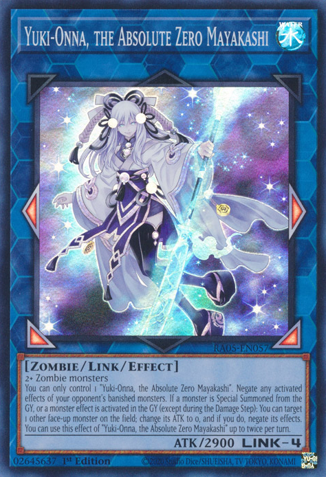 Yuki-Onna, the Absolute Zero Mayakashi - Yugipedia
