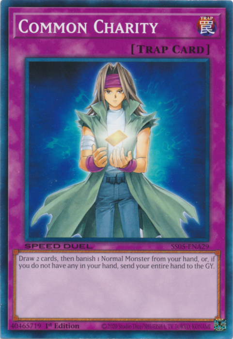 disgraceful charity yugioh card Graceful - SDP-040 - Super Rare Normal Spell Rarity Common Charity - Yugipedia