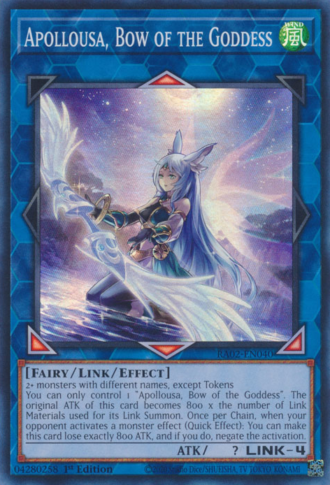 yugioh goddess cards Apollousa, Bow of the Maximum Gold | Yu-Gi-Oh! BLGG-EN144 Underworld Goddess of the