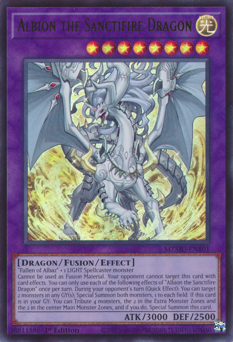 Albion der Heiligfeuer-Drache (Albion the Sanctifire Dragon)