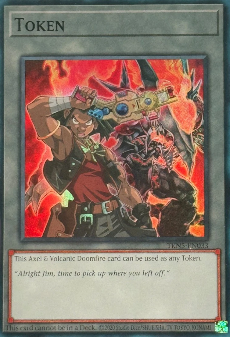 Token (Axel and "Volcanic Doomfire")