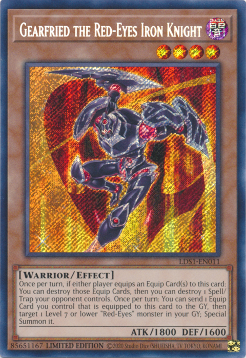 NOT PLAYED WITH EMPTY Yugioh Joey GEARFRIED the IRON KNIGHT Tin NEW MINT 