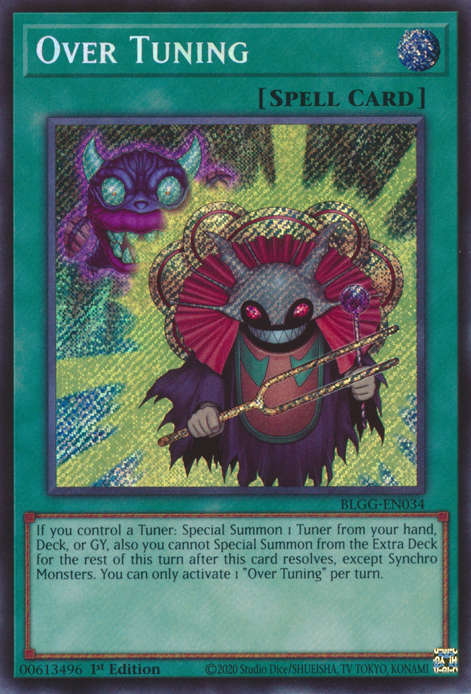 tuning yugioh card - Magician BOSH-EN001 1st Edition Super Rare is a strategic trading card game in which two players Duel each other using a variety of Monster Over Tuning - Yugipedia