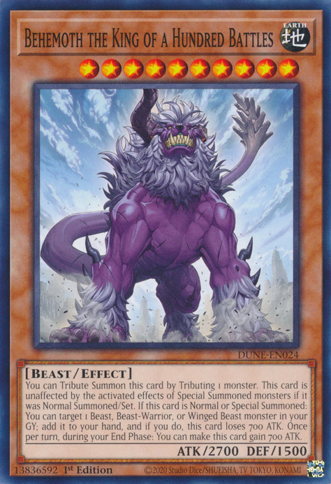 Behemoth, der König der Hundert Schlachten (Behemoth the King of a Hundred Battles)