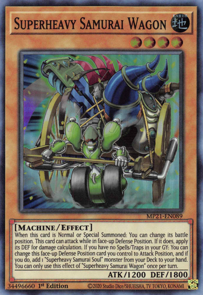 Superheavy Samurai Wagon - Yugipedia