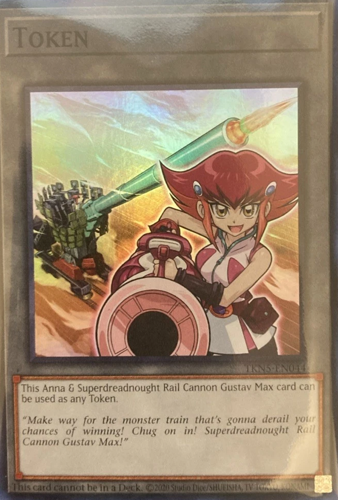 Token (Anna and "Superdreadnought Rail Cannon Gustav Max") - Yugipedia